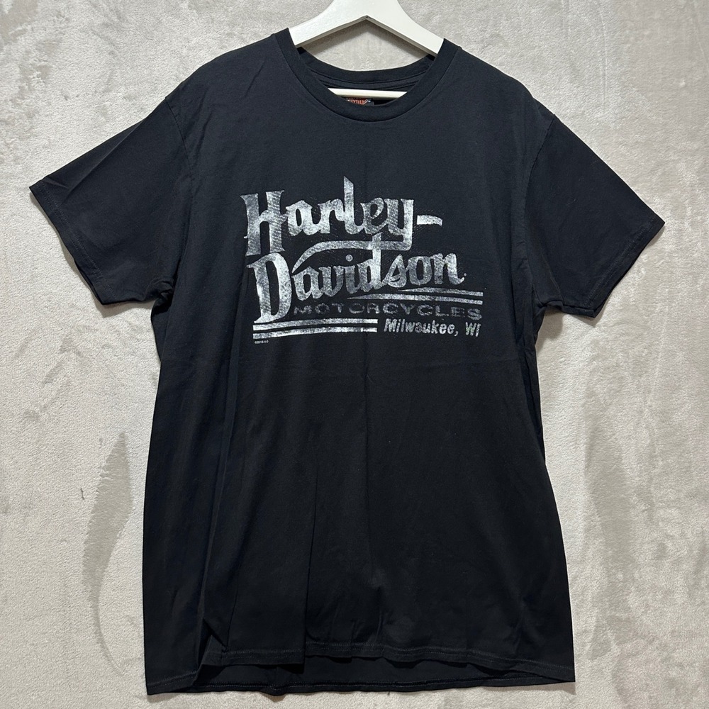 VTG Harley Davidson Voodoo New Orleans Louisiana T-Shirt Black XL R.K. Stratman